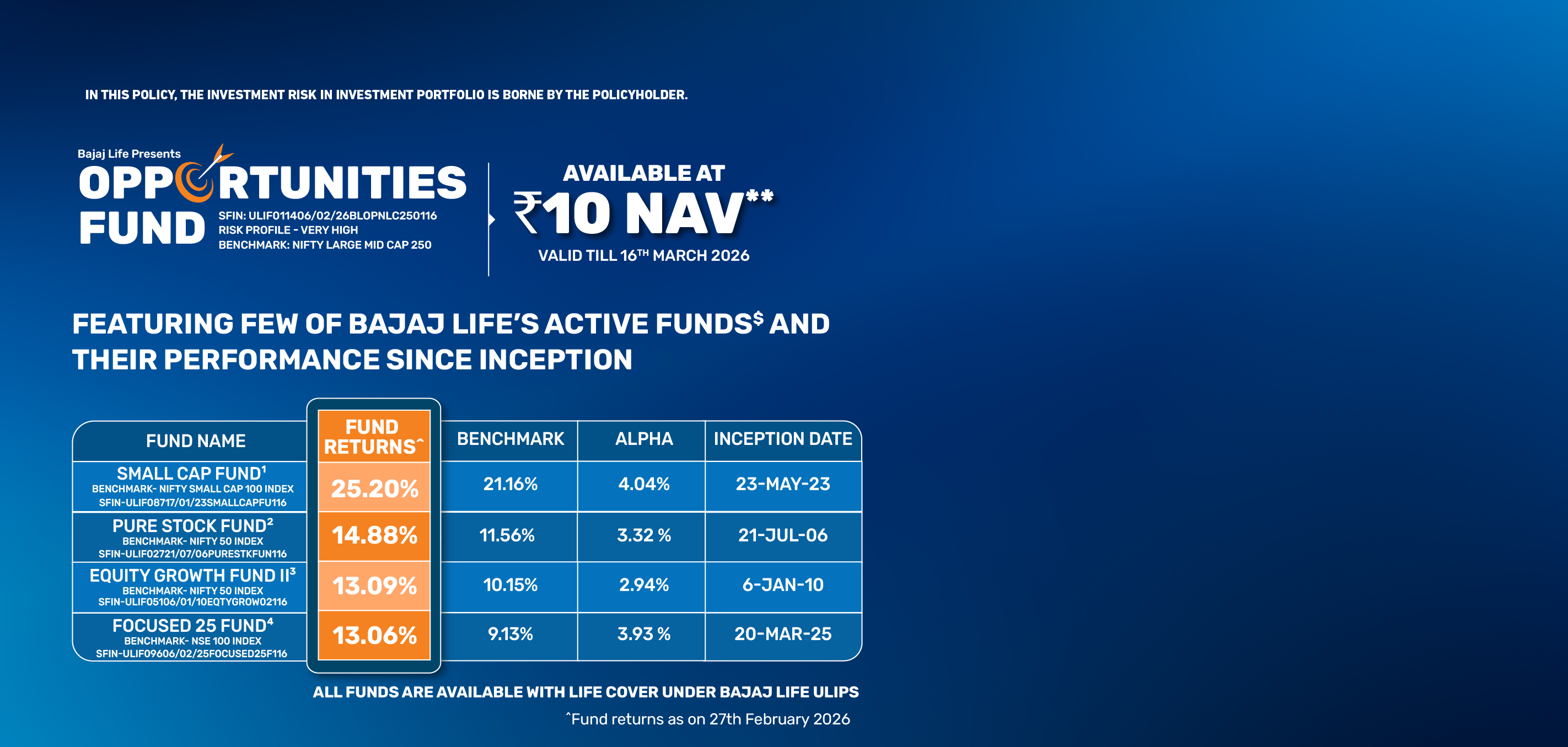 Why Bajaj Life Opportunities Fund?